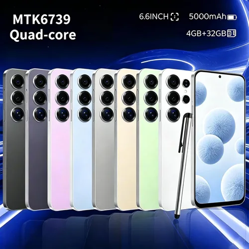 Miniatura 7 de S25Ultra 4G Smartphone desbloqueado, Android 12.0 Teléfonos móviles 6.6 '' HD+ pantalla, 4GB RAM 32GB ROM/256GB SD, 4G Dual SIM Dual Cámara, Face