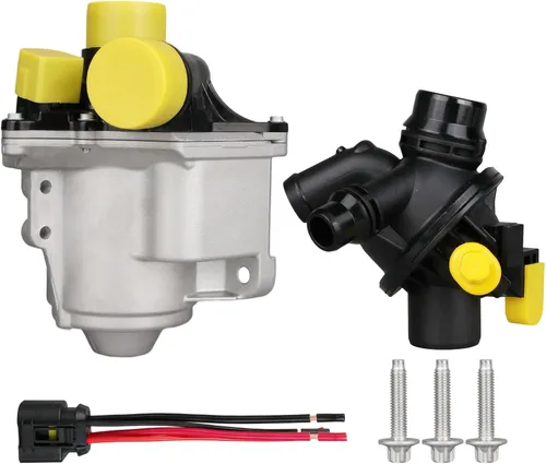 Miniatura 14 de Bomba de agua de motor eléctrico compatible con BMW 328i/328i xDrive 528i/528i xDrive 128i X3 X5 X1 Z4 2007-2016 N51/N52/N52N 3.0L aspirado