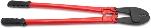 Miniatura 8 de Herramienta de prensado de estampación de swager de mano de 30" para cable de cuerda de alambre 5/32" 1/4" 5/16" [P/N: ET-TOOL030-30-RED]