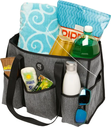 Miniatura 3 de geckobrands Bolso tote de 8 bolsillos