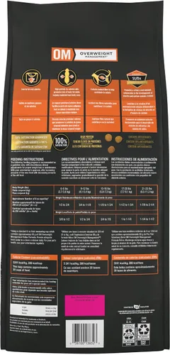 Miniatura 11 de Pro Plan Veterinary Diets Purina OM - Alimento seco para gatos con fórmula felina para el manejo del sobrepeso, bolsa de 6 libras