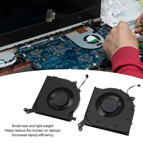 Miniatura 5 de Legion 5 15IMH05/15ARH05 Ventilador de refrigeración para CPU y GPU, 4 pines CC 5V