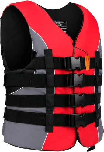 Miniatura 10 de XGEAR Chaleco salvavidas para deportes acuáticos para adultos USCG Negro