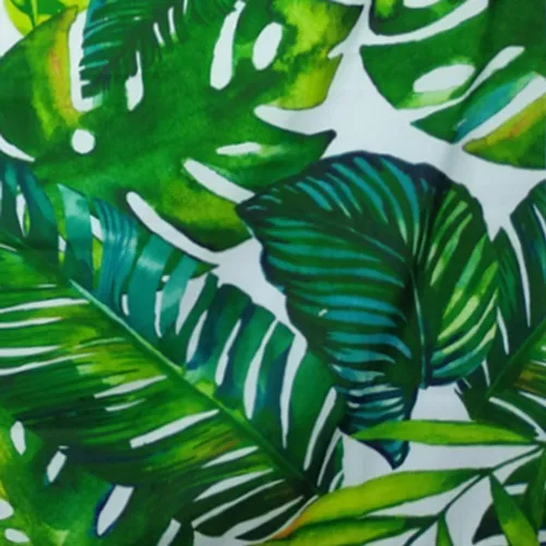 Miniatura 6 de Heopapin Tapiz de palmera, hojas de palmera, tapiz de pared con estampado de hojas de acuarela, tapices verdes tropicales para colgar en la pared