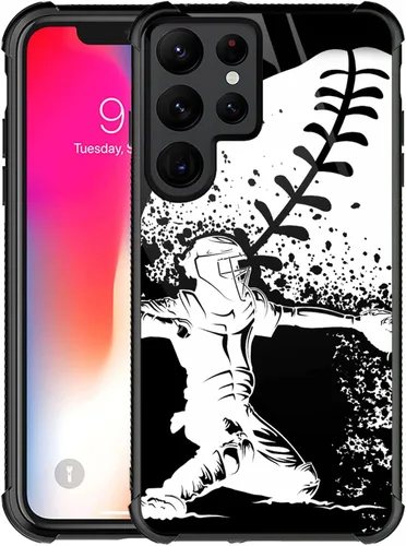 Miniatura 8 de CARLOCA Funda compatible con Samsung Galaxy S22 Ultra, increíble diseño de patrón de luz espacial nebulosa para niñas y niños, a prueba de golpes
