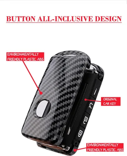 Miniatura 3 de ontto Funda para llavero compatible con Mazda 3 2019-2021, funda para llave de coche para Mazda 3 Hatchback CX-5 CX-30 CX-10 Smart Remote