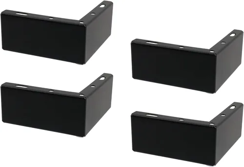 Miniatura 10 de Geesatis 4 patas doradas para muebles de diseño minimalista, patas de metal para muebles de 4.3 pulgadas de longitud para gabinete, sofá, mesa