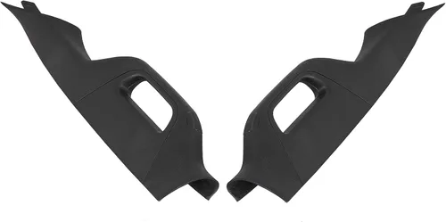 Miniatura 13 de HECASA Una manija de agarre de pilar, moldura interior derecha del lado del pasajero compatible con Ford F-250 F-350 F-450 F-550 Super Duty Negro
