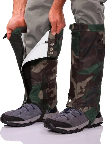 Miniatura 12 de Polainas ajustables para piernas Pike Trail - Polainas ligeras e impermeables para hombres y mujeres - Esenciales para senderismo ideales para caza