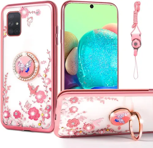 Miniatura 15 de nancheng Funda protectora a prueba de golpes para Gabb Phone 4 Pro/Samsung Galaxy A15 5G para niñas y mujeres, linda cubierta de TPU suave