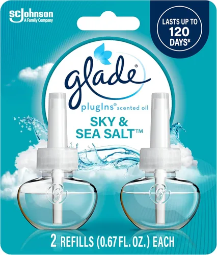 Miniatura 10 de Glade PlugIns - Repuesto de ambientador, aceites esenciales y perfumados para el hogar y el baño, Aqua Waves, 1.34 onzas líquidas, 2