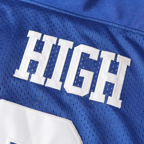 Miniatura 7 de MESOSPERO Al Bundy 33 Polk High - Camiseta de fútbol para hombre, camiseta deportiva azul 90S, ropa de hip hop S-3XL, 33 Al Blue