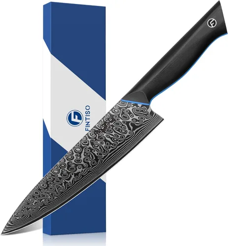 Miniatura 13 de Cuchillo de filete de 7 pulgadas, cuchillo para deshuesar carne ultra afilado en acero japonés de Damasco de 67 capas, cuchillos de pescado Cuchillo