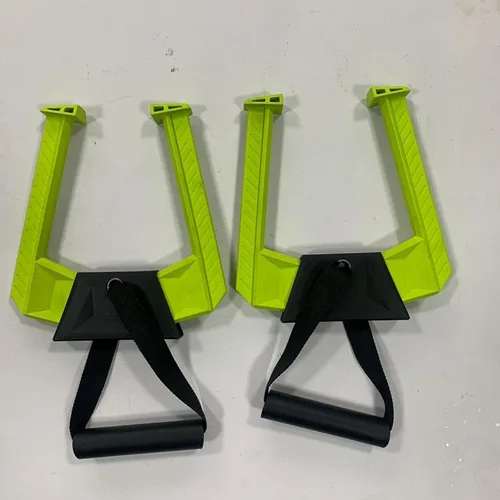 Miniatura 3 de Colaxi 2 barras de dominadas portátiles para puerta multifunción asas de barra fácil de usar, equipo de entrenamiento de fuerza para oficina de hotel