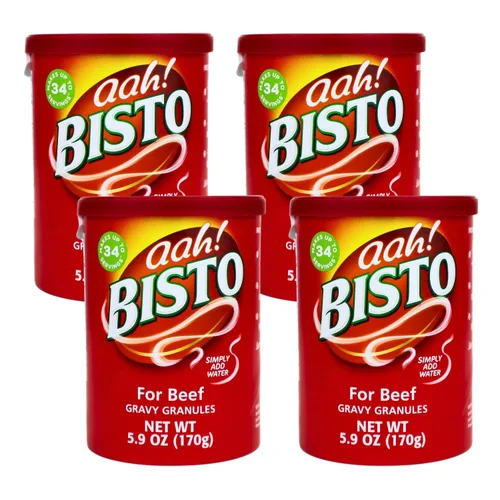 Gránulos de salsa Bisto, 5.9 onzas – Mezcla de salsa rica y sabrosa para deliciosas comidas caseras, perfecta para asados, puré de papas y comidas