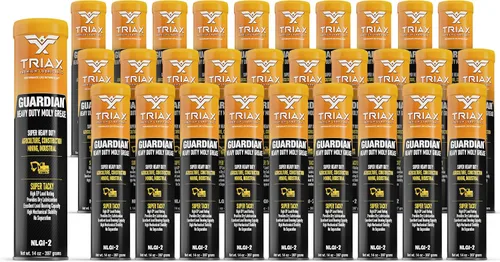 Miniatura 7 de TRIAX Guardian - Grasa resistente con moly, multiusos, rodamientos de ruedas, componentes cargados de golpes, extremadamente pegajosa, punto