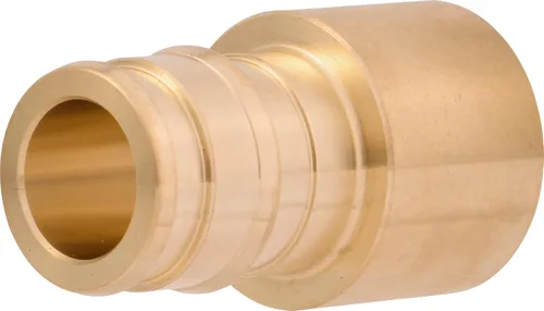 Miniatura 8 de SharkBite Adaptador de sudor FNPT de expansión de 3/4 x 3/4 pulgadas para tubería PEX-A, accesorios de plomería de latón, adaptador NPT hembra