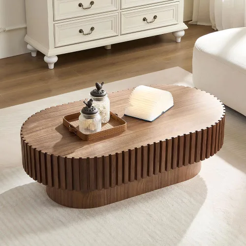Miniatura 24 de 31.52" Square Lift Top Coffee Table with Storage, Natural Rattan & Hemp Rope, Adjustable Function, Vintage Farmhouse Center Table for Living Room