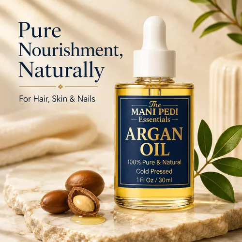 Miniatura 2 de TMPE Aceite de argán 100% puro, prensado en frío. Fuente natural de vitamina E y antioxidantes. Aceite de uso diario para cabello, piel y cuerpo, 1