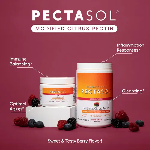 Miniatura 3 de PectaSol - Pectina cítrica modificada – 15 paquetes de 0.18 oz – Suplemento de salud corporal total para apoyar el corazón, el sistema inmunológico