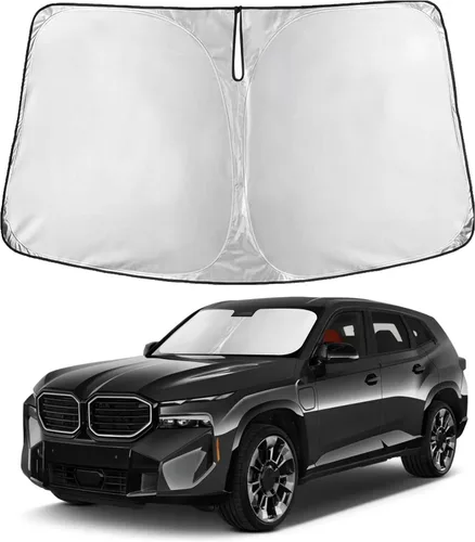 Miniatura 191 de Econour Parasol para parabrisas compatible con Honda Civic 2016-2021, protector de parasol plegable para ventana, bloquea los rayos UV y mantiene tu