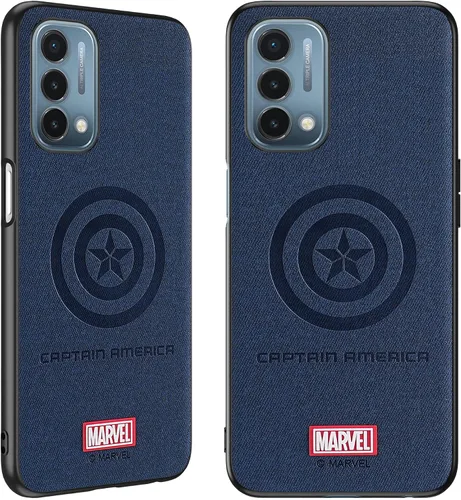 Miniatura 19 de IRON SPIDER Funda para OnePlus Nord N20 5G, con personaje de superhéroe, compatible con OnePlus Nord N20 de piel (azul) para hombre y mujer Capitán