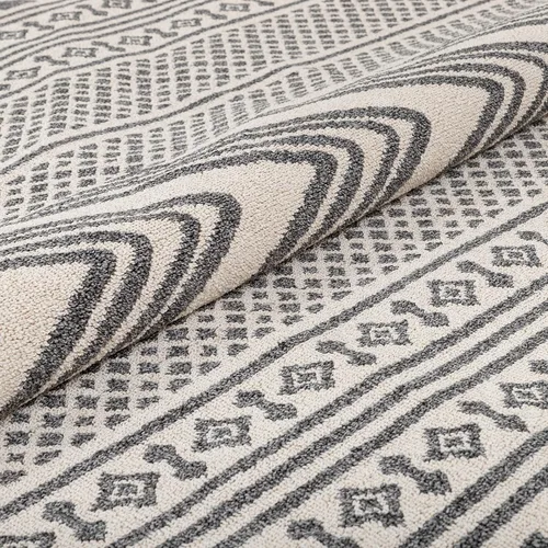 Miniatura 10 de Well Woven - Tapete con diseño de enrejado marroquí, color azul claro