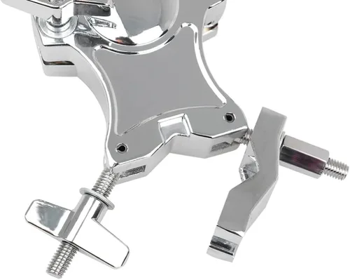 Miniatura 4 de Soporte de montaje de abrazadera de montaje de varilla de aleación de zinc Piezas de tambor Clip de extensión para Tom Drum Musical Instrumento