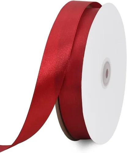 Miniatura 81 de TONIFUL 1-1/2 Pulgadas (40mm) x 100 Yardas de Cinta de Satén Verde Oscuro Ancha de Tela Sólida para Envolver Regalos, Cinta para Silla, Cinta