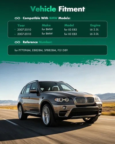 Miniatura 2 de SCITOO Conjunto de módulo de bomba de combustible eléctrica con unidad de envío compatible con BMW X3 E83 2007-2010 L6 2.5L derecho para BMW X3 E83