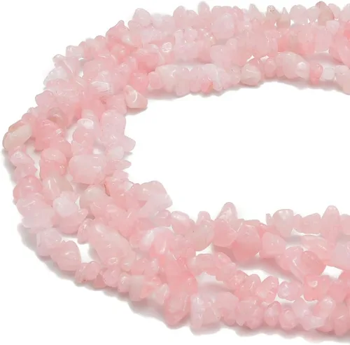 Miniatura 23 de PLTbeads Kit de pulseras de cintura de piedras preciosas curativas natrales de 0.197-0.315 in, diseño de piedras irregulares, fabricación de joyas