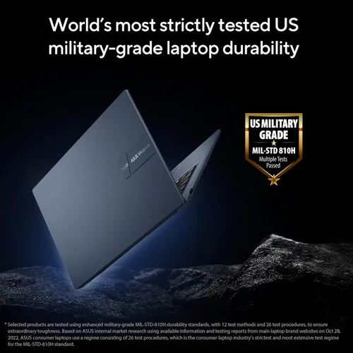 Miniatura 9 de ASUS 2023 Vivobook 14 Laptop, pantalla FHD de 14” (1920 x 1080), CPU Intel Core i5-1235U, gráficos Intel Iris Xᵉ, 8 GB de RAM, SSD de 256 GB