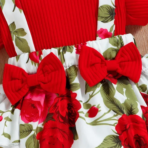 Miniatura 38 de Mubineo Ropa de verano para bebé niña, sin mangas, encaje floral, vestido de mameluco para recién nacido