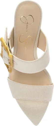 Miniatura 5 de Jessica Simpson Qena - Sandalias de tacón alto con hebilla para mujer