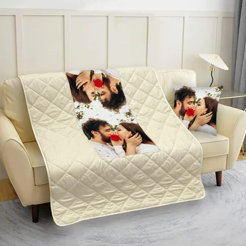 Miniatura 3 de Edredón de almohada con foto personalizada, almohada personalizada de doble uso, funda de almohada personalizada con imagen, almohadas decorativas