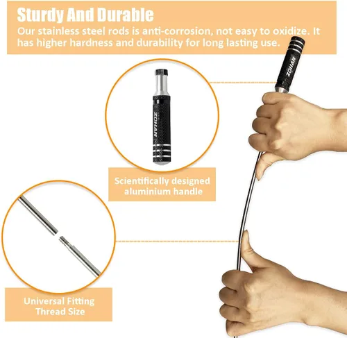 Miniatura 4 de ZOHAN Shotgun Cleaning Kit for 12 Gauge,Shotgun Cleaner Supplies Gun Cleaning Kit with Gun Cleaning Brush