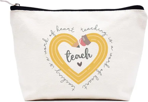 Miniatura 18 de LIBIHUA Bolsa de maquillaje Bolsa de cosméticos Bolsa de viaje, Enfermera estaré ahí para ti, 331-enfermera estaré ahí para ti