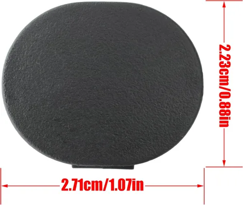 Miniatura 2 de XUKEY 2 fundas de goma para rejilla de parabrisas con orificio de tornillo, compatibles con Mazda Miata MX5 Millenia MPV Protege Miata RX7 3 Ford