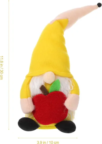 Miniatura 5 de NUOBESTY Adorno de muñeca, muñeco sin rostro de gnomo con tapa de lápiz, adorno para el hogar, muñeca para el hogar y el escritorio del aula