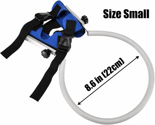 Miniatura 4 de Arnés ciego para perros, pequeños, medianos y grandes, anillos para perros ciegos, arnés guía para perros, accesorios para perros ciegos, azul
