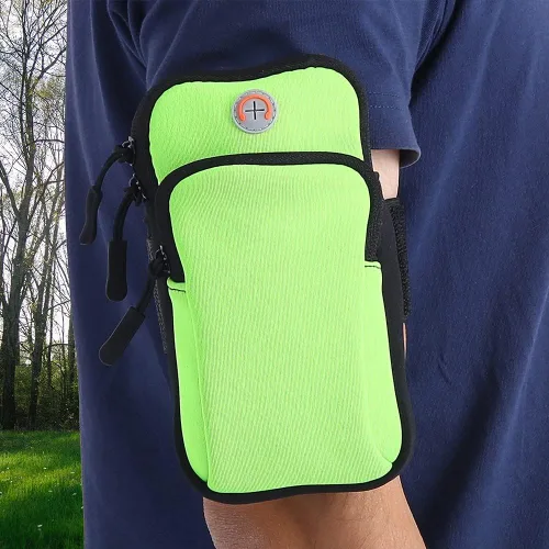Miniatura 10 de Brazalete para teléfono celular, correr, correr, ejercicio, gimnasio, brazo, muñeca, brazalete, funda para teléfono, bolsa de brazo deportivo