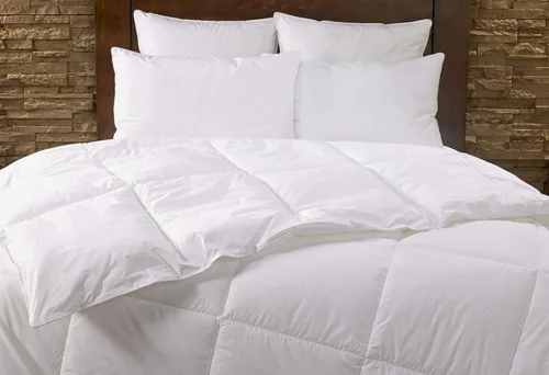 Marriott Relleno de edredón alternativo de plumón, edredón de cama de hotel con diseño de caja cosida tamaño matrimonial