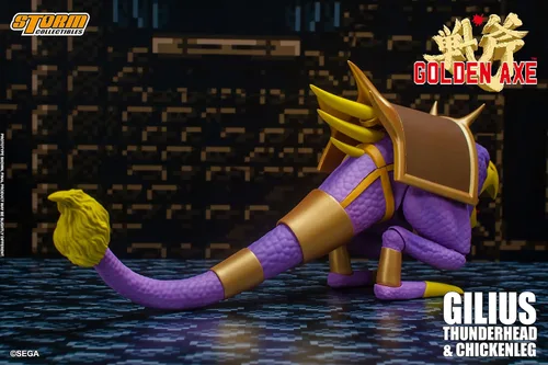 Miniatura 11 de Storm Collectibles Storm COLL Hacha dorada GILIUS Thunderhead & Chicken L 1/12 AF