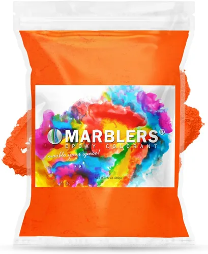 Miniatura 14 de MARBLERS Polvo de mica fluorescente, pigmento mate, tinte, no tóxico, vegano, libre de crueldad, esmalte de uñas, arte de uñas, jabón, limo, vela