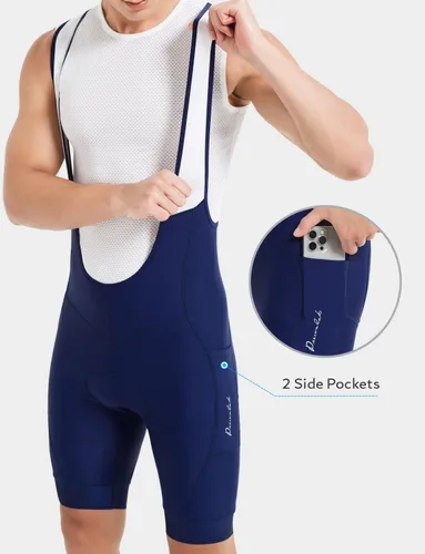 Miniatura 20 de Przewalski - Culote de ciclismo para hombre acolchado 3D, excelente rendimiento y mejor ajuste