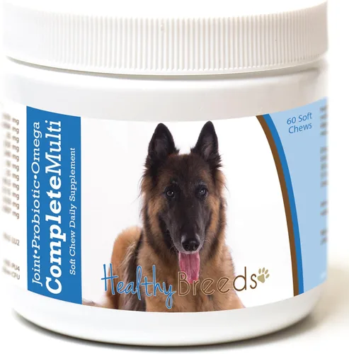 Miniatura 211 de Healthy Breeds Pug todo en uno multivitamínico suave masticable 60