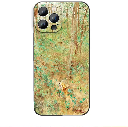 Miniatura 7 de Monet The Artist's Garden in Argenteuil Flower Landscape - Funda protectora delgada para iPhone 13, para mujeres y hombres, funda protectora delgada