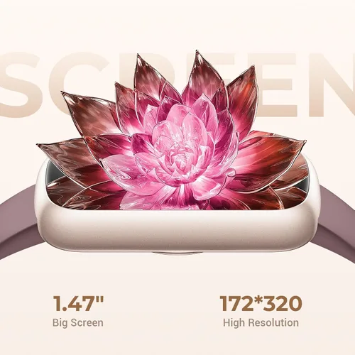 Miniatura 2 de Pulsera de fitness para mujeres y hombres, reloj inteligente con monitor de oxígeno en sangre, frecuencia cardíaca 24/7, monitor de sueño, calorías