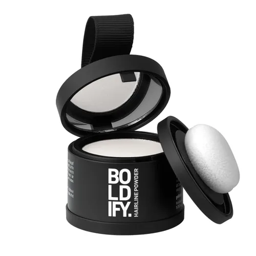 Miniatura 20 de BOLDIFY Polvo de línea del cabello (GRANDE, 10g) - Color de cabello para retoque de raíces para cobertura de canas - Polvo para el cabello que Negro