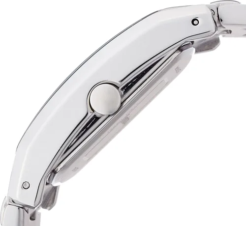 Miniatura 3 de Armitron Reloj de acero inoxidable acentuado con cristal genuino para hombre